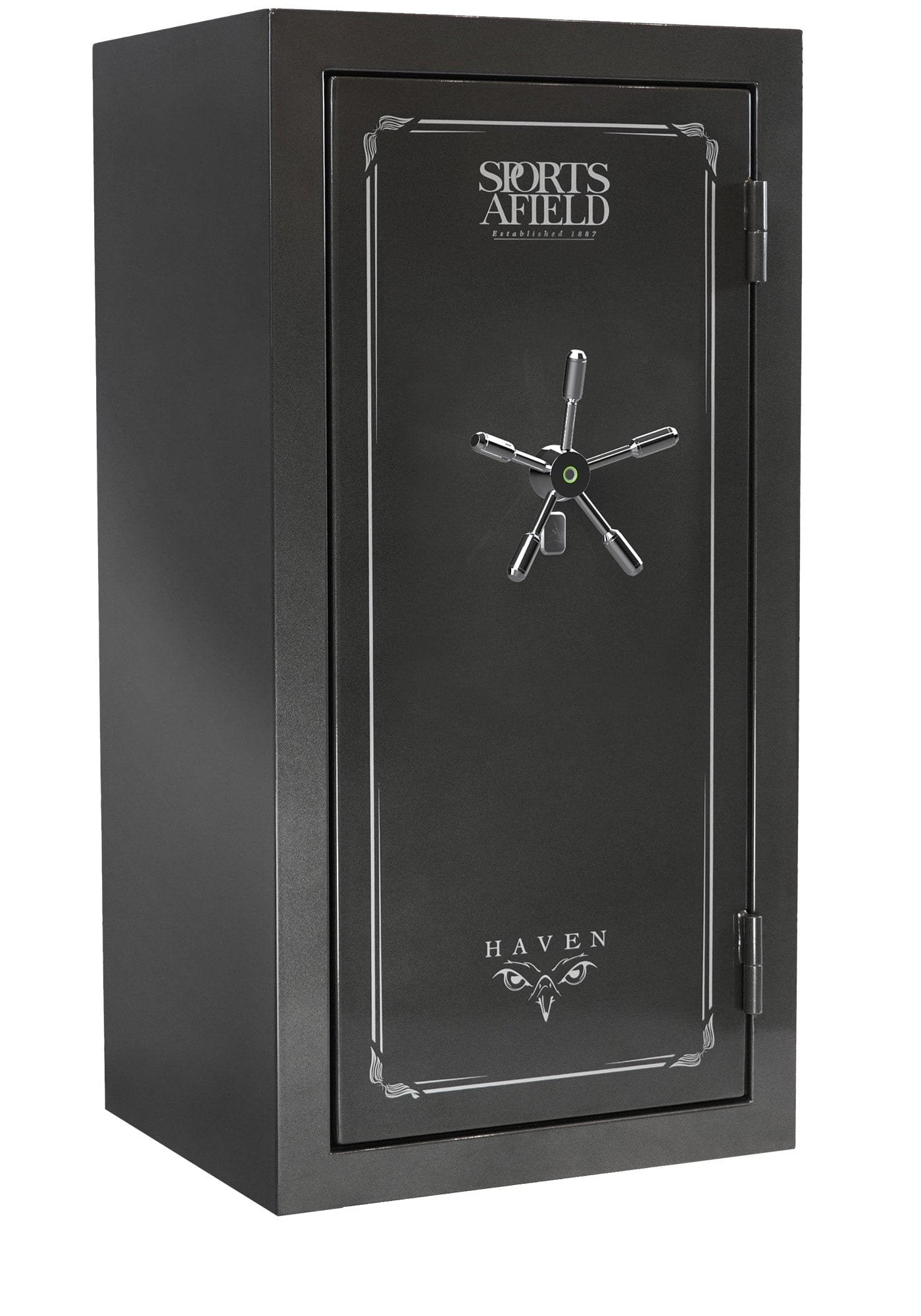 Sports Afield Haven SA5930HX-B Biometric 75-Minute 36 Gun Fire Safe Armadillo Safe and Vault