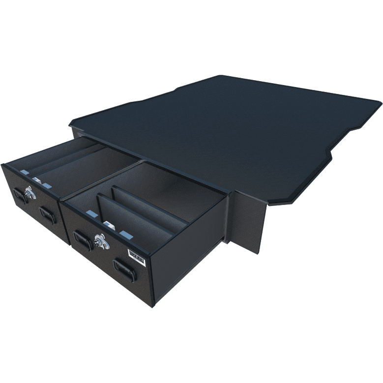 Extreme All-Weather TRUCKVAULT Pickup 2 drawer Armadillo Safe and Vault