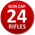 Holds 24 Rifles!