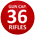 Holds 14 Rifles!