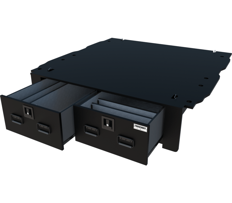 All-Weather TruckVault Ford F-150 (2017-2020) 2 Drawers Armadillo Safe and Vault
