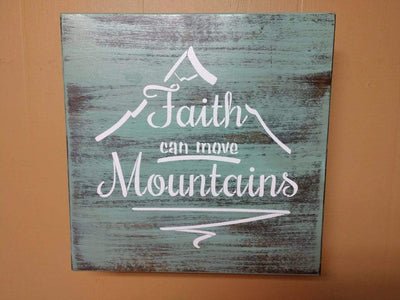 Liberty Home "Faith Moves" Mini Wall Art Box Armadillo Safe and Vault
